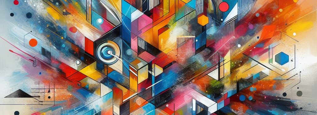Vibrant Abstract Art A Visual Representation of AI Innovation aiuptrend 