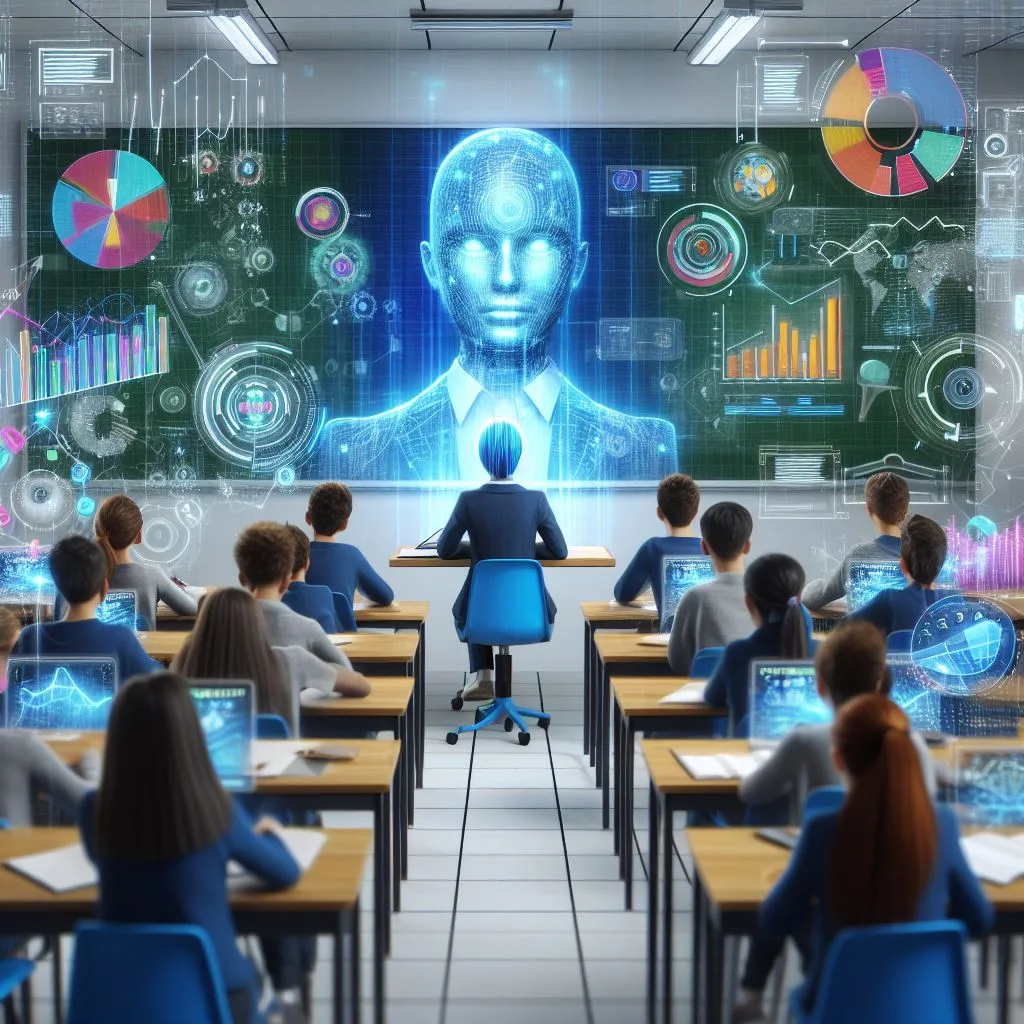 Learning with AI Education's Technological Revolution aiuptrend